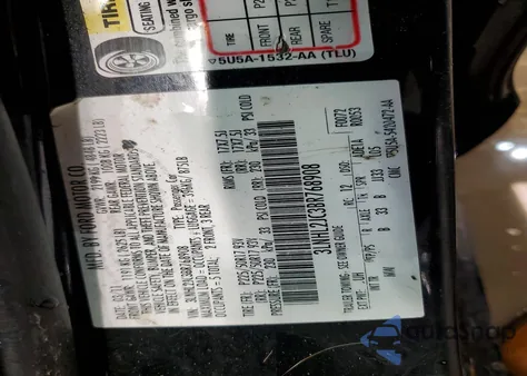 2011 Lincoln Mkz из США, поврежденный, VIN 3LNHL2JC3BR768908